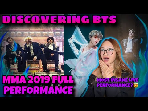 FIRST TIME REACTING TO A BTS PERFORMANCE✨ BTS  [MMA 2019] FULL PERFORMANCE REACTION