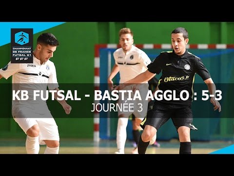 J3 : KB Futsal - Bastia Agglo (5-3), le résumé