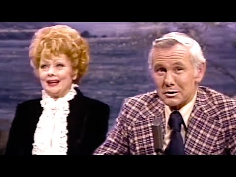 Lucille Ball interview on Johnny Carson Tonight Show - 1975