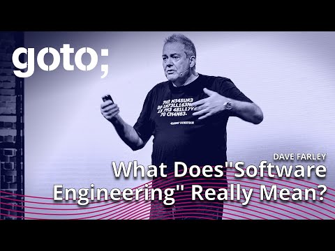 Taking Back "Software Engineering" – Craftsmanship is Insufficient • Dave Farley • GOTO 2022