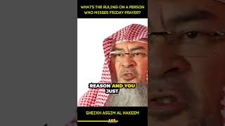 Download lagu What's The Ruling On A Person Who Misses Friday Prayer ? - Sheikh Assim Al Hakeem #islamicshorts mp3