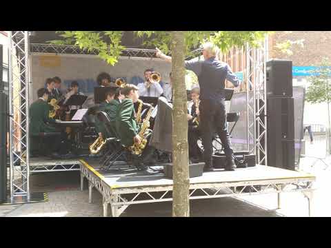 AGSB Swing Band at Altrincham Street Party