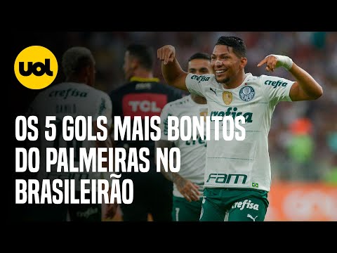 PALMEIRAS CAMPEÃO Brasileiro: os 5 gols MAIS BONITOS da campanha VITORIOSA do VERDÃO
