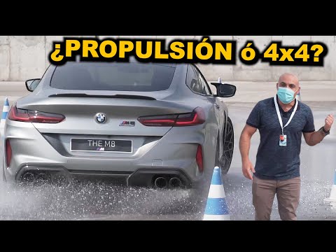 BMW M8:  TRACCIÓN TOTAL y PROPULSIÓN… ¡TODO EN UNO! Así buscamos el derrape perfecto y así funciona