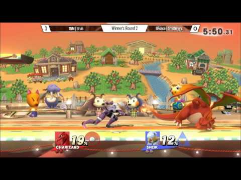 CB11 Singles - TNM|Bruh (Charizard) Vs. G4C|Smitheyyy (Sheik) SSB4 Winners Round 2