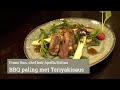 BBQ paling met teriyakisaus