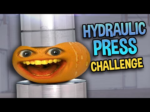 Hydraulic Press Challenge | Annoying Orange