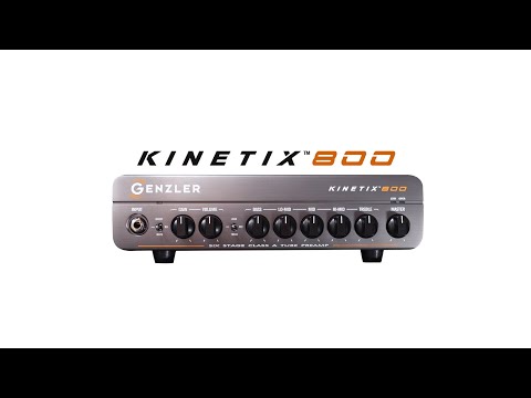 Genzler Kinetix - 800 Watt Bass Amplifier with Tube Preamp image 6