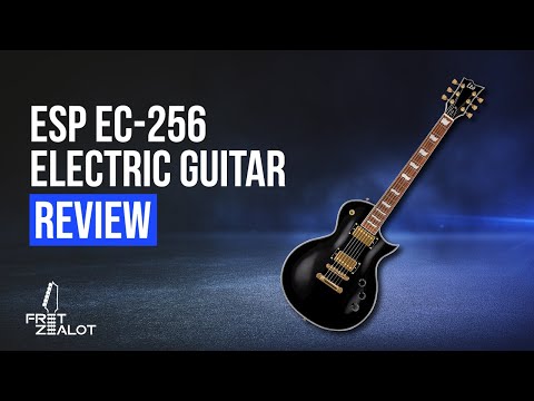 ESP LTD - Eclipse EC-256 Electric Guitar - Black Satin Finish image 13