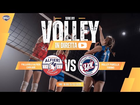 Volley B1F - Pan Alfieri Cagliari-Volley Parella Torino