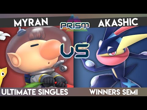 PRISM 201 - Myran (Olimar) vs. Akashic (Greninja) - Winners Semi - Smash Ultimate Singles