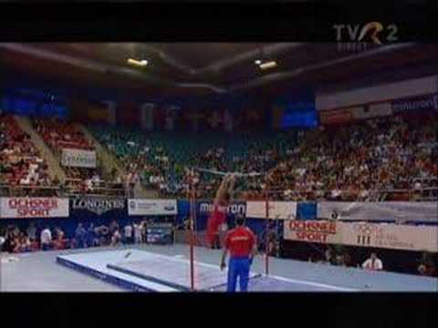 Lausanne, MAG Europeans 2008 Razvan Selariu ROU HB TF