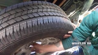 How To Remove Spare Tire - GMC / Chevy Truck