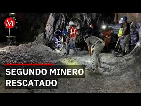 Rescatan a segundo trabajador en mina Santa Fe en El Rosario con vida