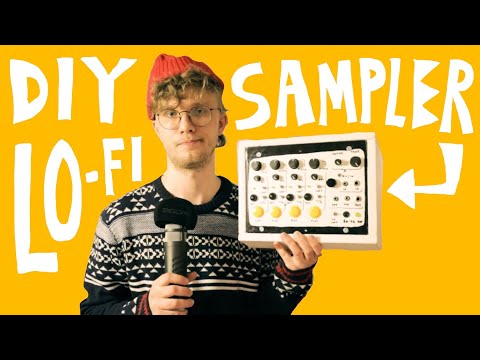 DIY 4 channel isd1820 lo-fi SAMPLER