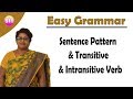 SENTENCE PATTERN TRANSITIVE INTRANSITIVE VERB GRAMMAR CHAPTER 1