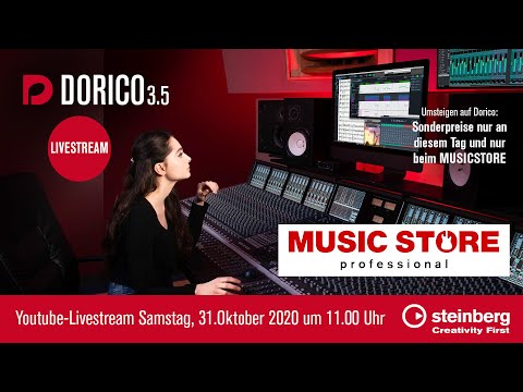Steinberg - Dorico 3.5 Livestream mit Markus Hartmann