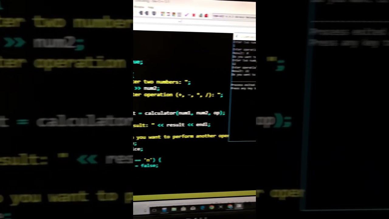 user calculator in c++ #coders #codinglife #codingninja #codemasters #codelife #coding #code #coder