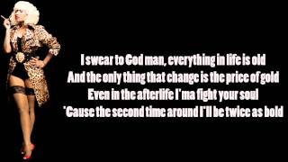 Nicki Minaj - Here I Am Lyrics Video