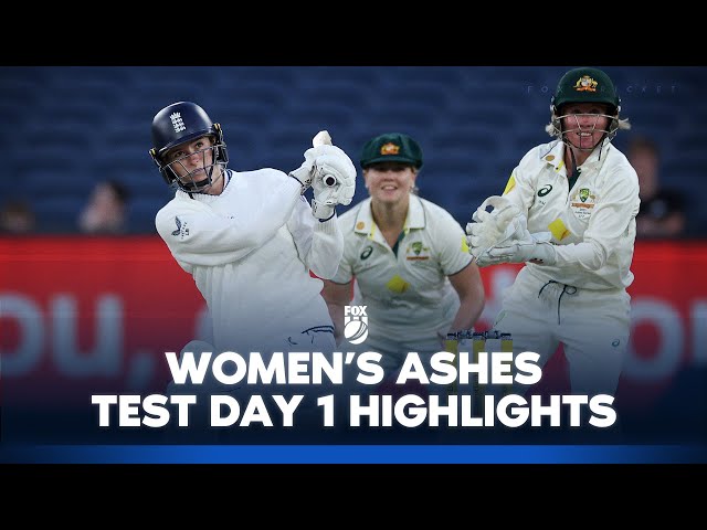 Australia vs England: Women’s Ashes Test – Day 1 Highlights I 30/01/25 I Fox Cricket Australia vs England: Women’s Ashes Test – Day 1 Highlights I 30/01/25 I Fox Cricket