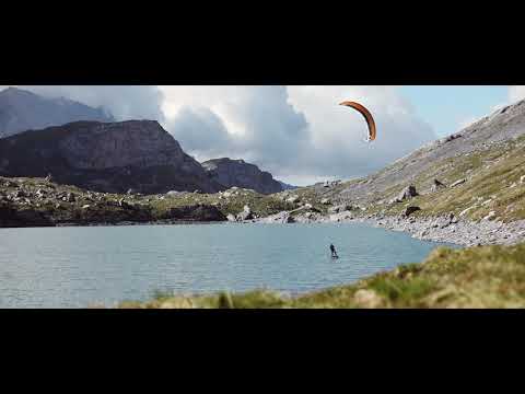 Hydrofoiling on a highalpine lake