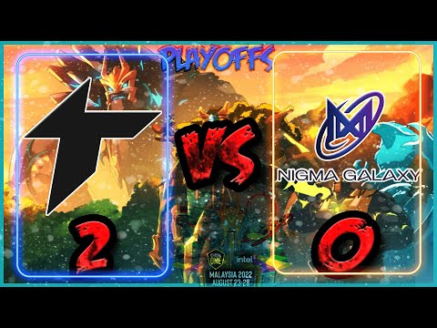 NIGMA GALAXY VS THUNDER AWAKEN| ESL ONE Malaysia 2022 Highlights | BO3| Lower Bracket Playoffs.