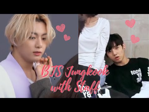 Jungkook BTS with Staff Girl Sweet Moments