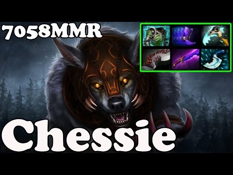 Dota 2 - Chessie 7058 MMR Plays Ursa - Pub Match Gameplay