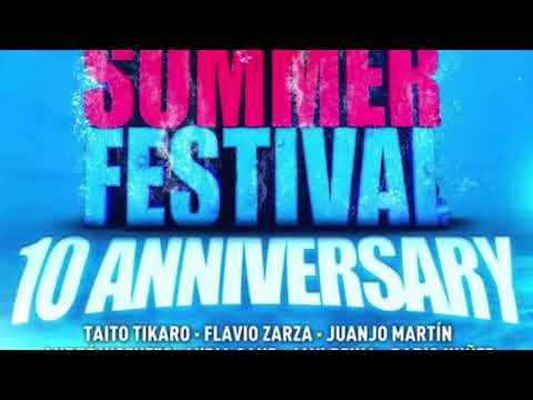 MATINEE SUMMER FESTIVAL 10th Anniversary MIX LIVE   JASON CASE in BARCELONA @ WATERPARK 08 07 2018