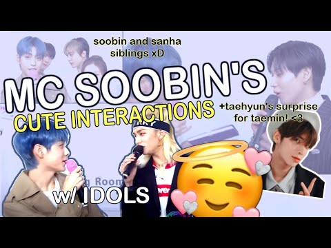 MC Soobin Effect E1: Cute interactions with idols!! (Stray Kids, TAEMIN, Moonbin&Sanha, Arin)