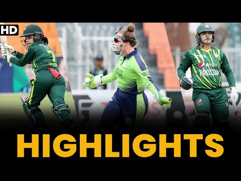 Highlights | Pakistan Women vs Ireland Women | 2nd T20I 2022 | PCB | MW2L