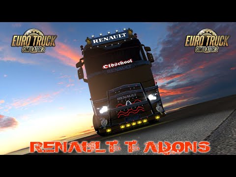 Renault T Addons For ETS2