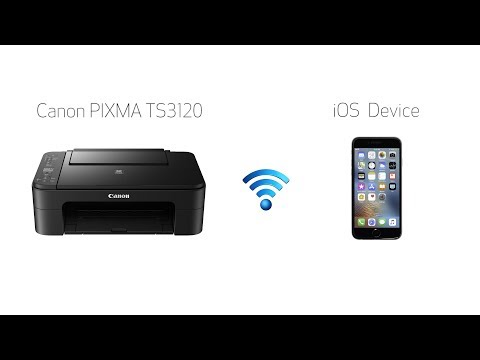 Setting up Your Wireless Canon PIXMA TS3120- Easy Wireless Connect with an iOS Device