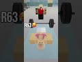 Barbell Challenge Roblox #r63 #roblox #robloxanimation #robloxr63