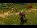 Geralt Saving People From A Wild Bear | Witcher 3 Toussaint
