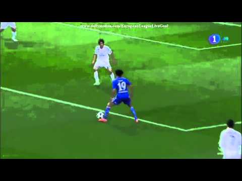 Leroy Sane Great Goal Real Madrid 3 - 3  Schalke 3/10/2015 UEFA Champions Laeague