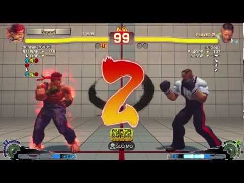 Danhiru (Evil Ryu) vs Ruipapa (Dudley) - AE 2012 Matches *720p*