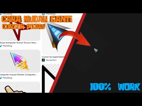 TUTORIAL CARA GANTI CURSOR MOUSE DI POJAV LAUNCHER 100% WORK