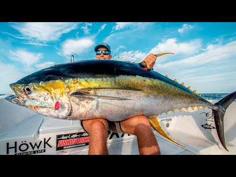 72 Hours Fishing For Monsters Of The Pacific (Catch Clean & Cook Yellowfin Tuna)