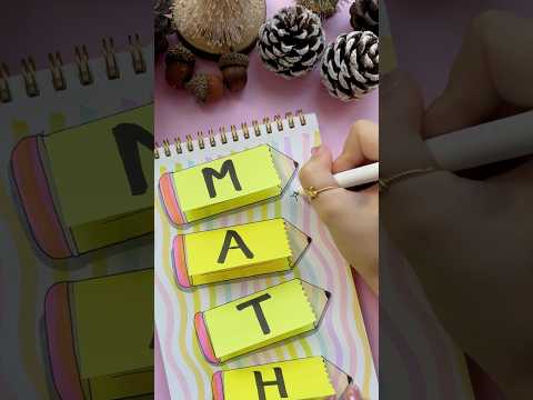 Stunning Math Front Page DIY ✏️
