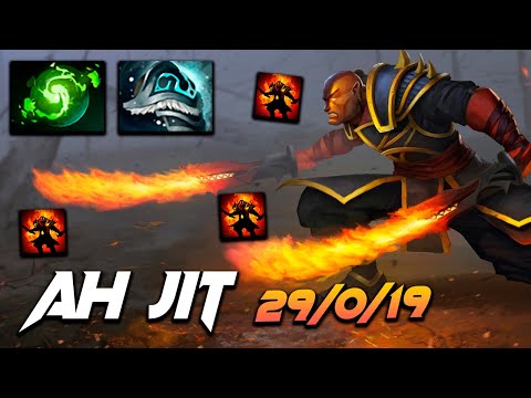 AhJit Ember Spirit Godlike BOSS [29/0/19] - Dota 2 Pro Gameplay [Watch & Learn]