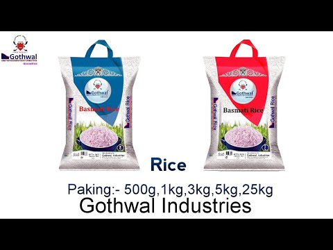 Gothwal Rice Basmati Dabal Tukadee, Bag video by Gothwal Retail