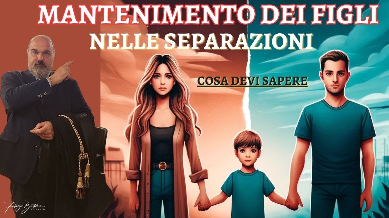 𝐌𝐀𝐍𝐓𝐄𝐍𝐈𝐌𝐄𝐍𝐓𝐎 dei Figli nelle 𝐒𝐄𝐏𝐀𝐑𝐀𝐙𝐈𝐎𝐍𝐈: Cosa devi sapere.