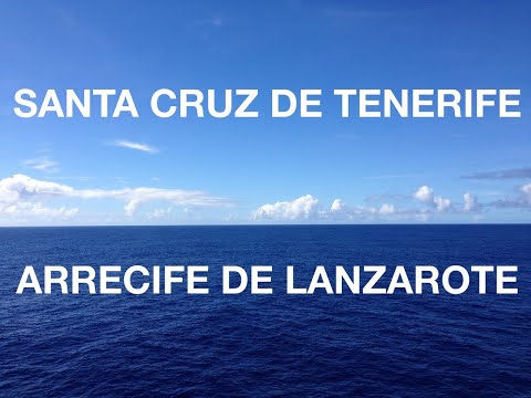 SANTA CRUZ DE TENERIFE - ARRECIFE DE LANZAROTE