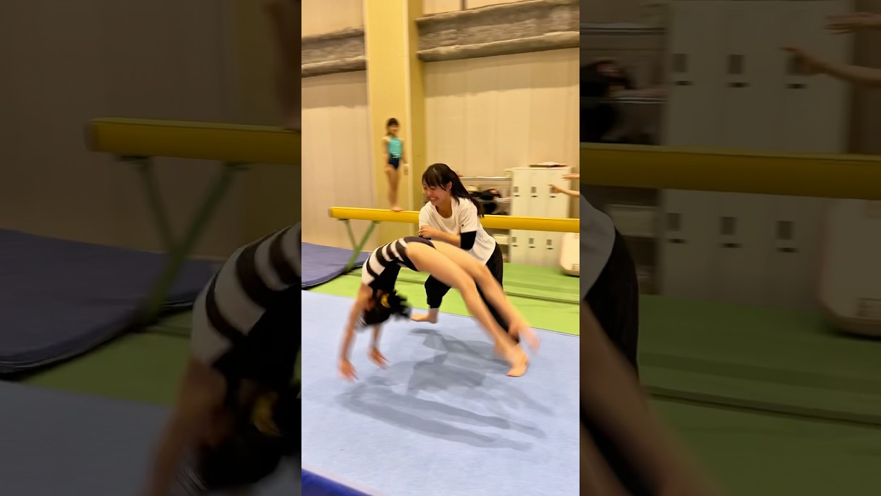 ももか☺️先生としてもたくさん活躍してくれました✨ #体操競技 #acrobatics #体操 #gymnastics #gymnast #体操選手 #女子選手 #gym #楽しむ