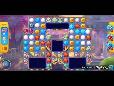 fishdom gameplay / level 6106 / It is like the ads? / thank you