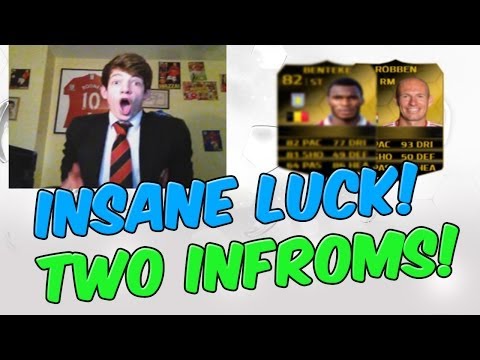 FIFA 14 - INSANE TOTW LUCK! - 2 INFORMS IN 10X25K PACKS - OH F*CK LIVE REACTIONS