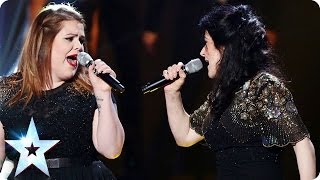 Kitty and Rosie sing Ain't No Mountain High Enough | Britain's Got talent 2014