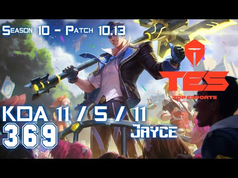 TES 369 JAYCE vs WUKONG Top - Patch 10.13 KR Ranked