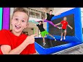 Vlad Turned House Into A TRAMPOLINE PARK